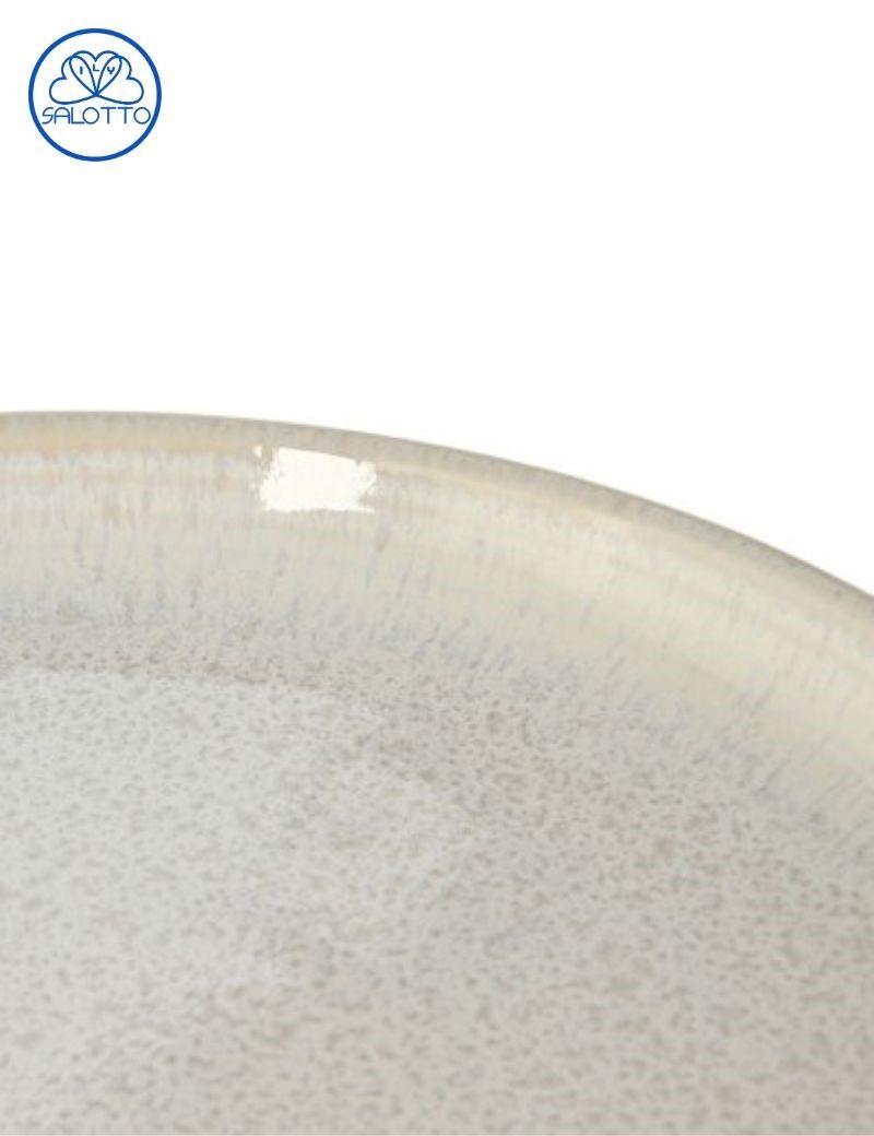 Plato gres esmaltado blanco | Sottovento