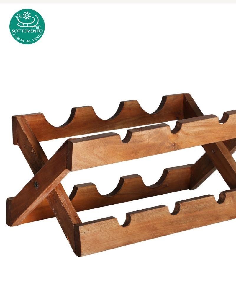 Holzregal aus Naturholz | Sottovento
