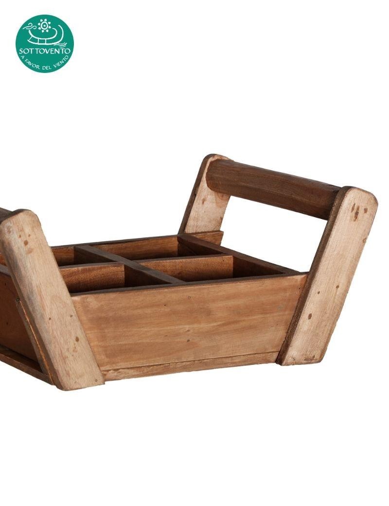 Jardinière en bois naturel | Sottovento