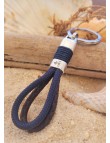 Porte-clés Nautique Cuir Tressé