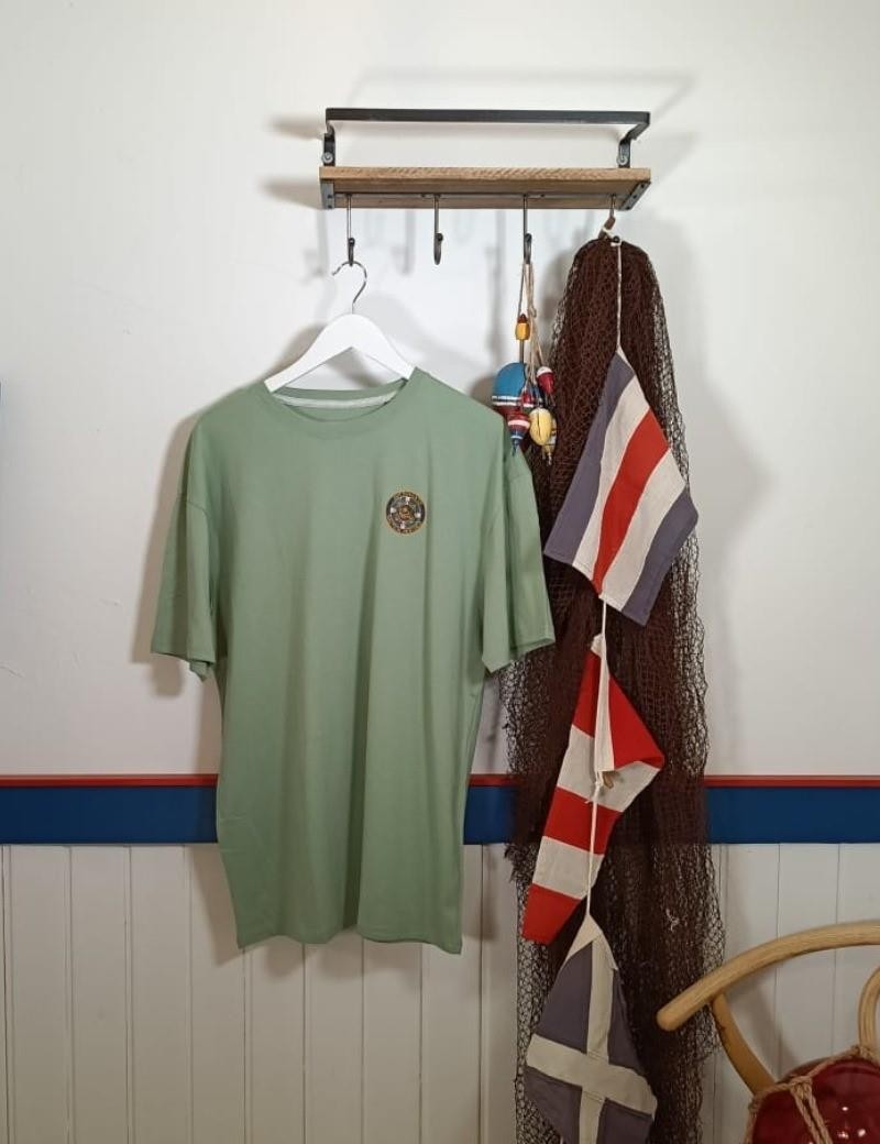 Camiseta nautical heritage verde cáqui | Sottovento