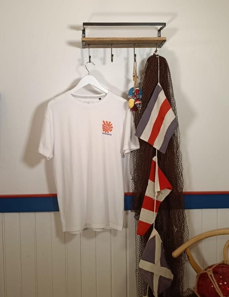 Camiseta aquí viene el sol blanco | Sottovento