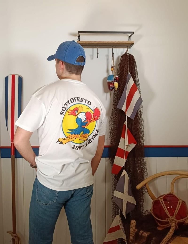 Camiseta eagle army heritage branco | Sottovento