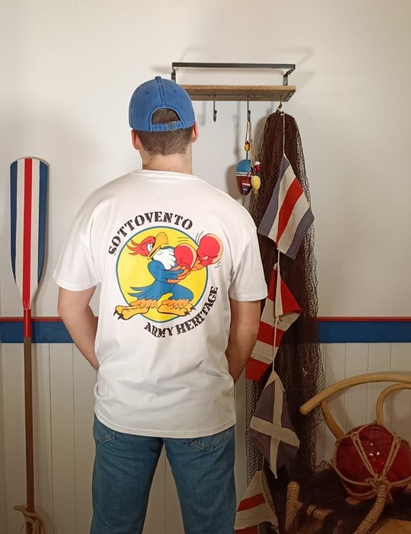 Eagle Army Heritage weißes T-Shirt | Sottovento