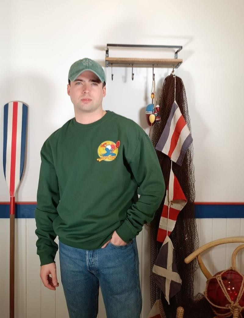 Bottle green eagle army heritage sweatshirt | Sottovento
