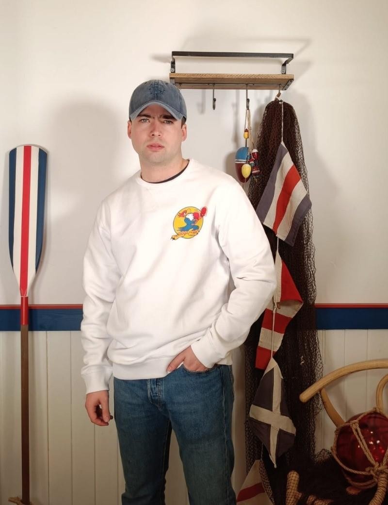 Sudadera eagle army heritage blanco | Sottovento