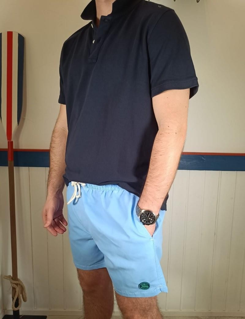 Maillot de bain effet lavé bleu ciel | Sottovento