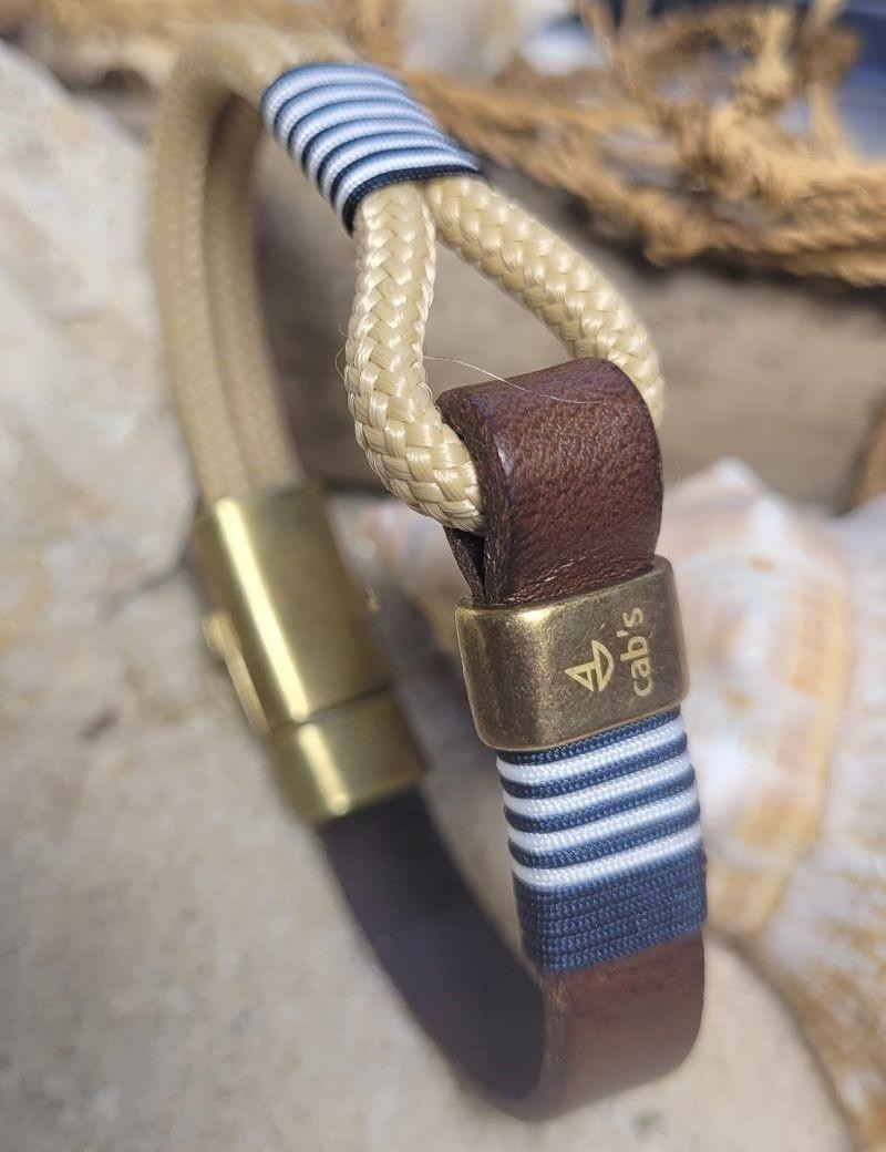 Bracelet nœud corde sable | Sottovento