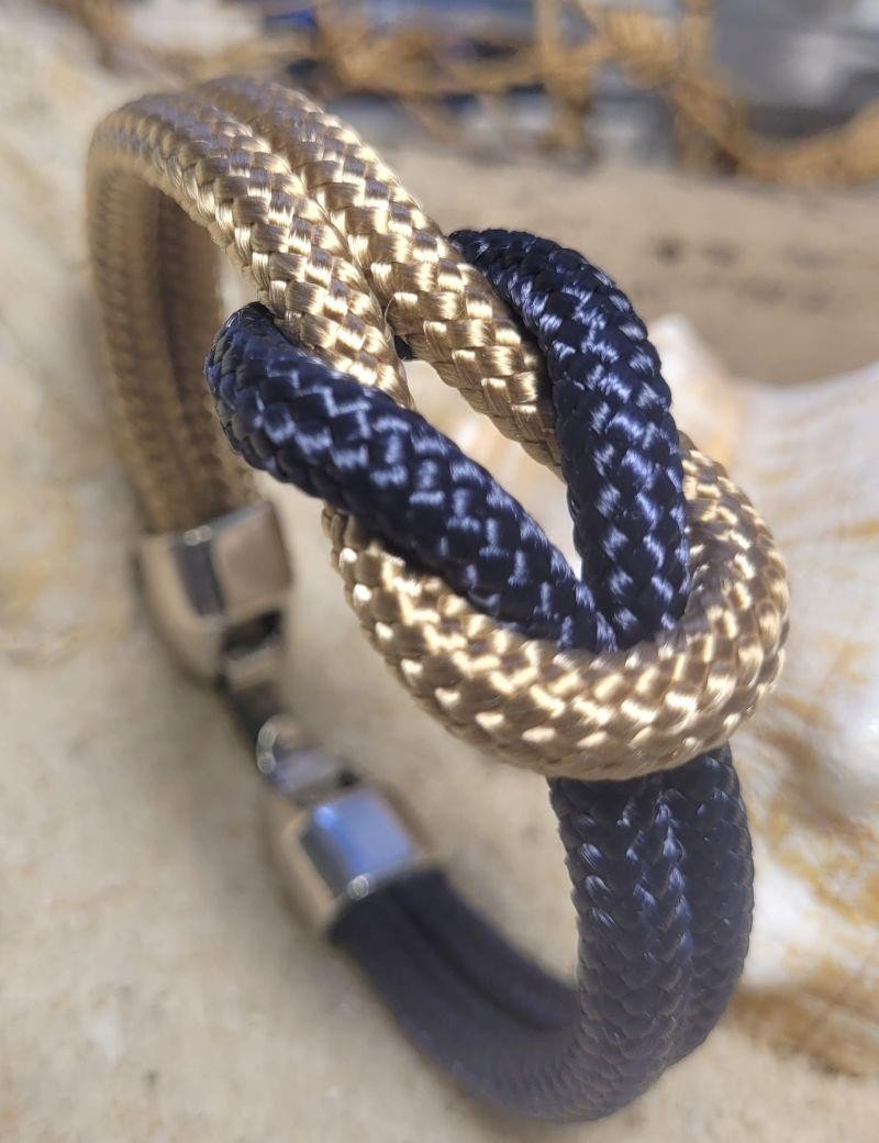 Bracelet nautique nœud naturel | Sottovento