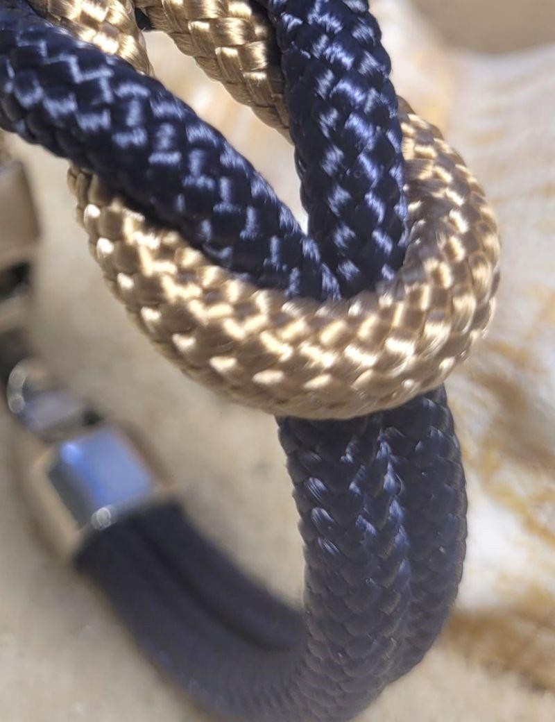 Bracelet nautique nœud naturel | Sottovento