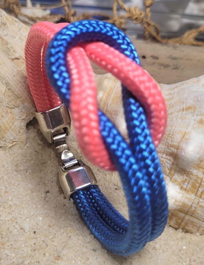 Royal blue knot nautical bracelet | Sottovento