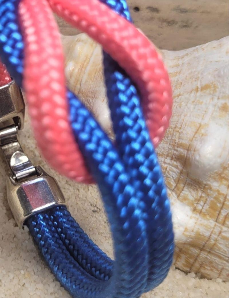 Royal blue knot nautical bracelet | Sottovento