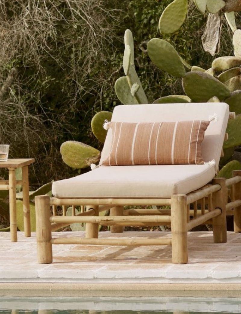 Hamac bambou avec coussin sable | Sottovento