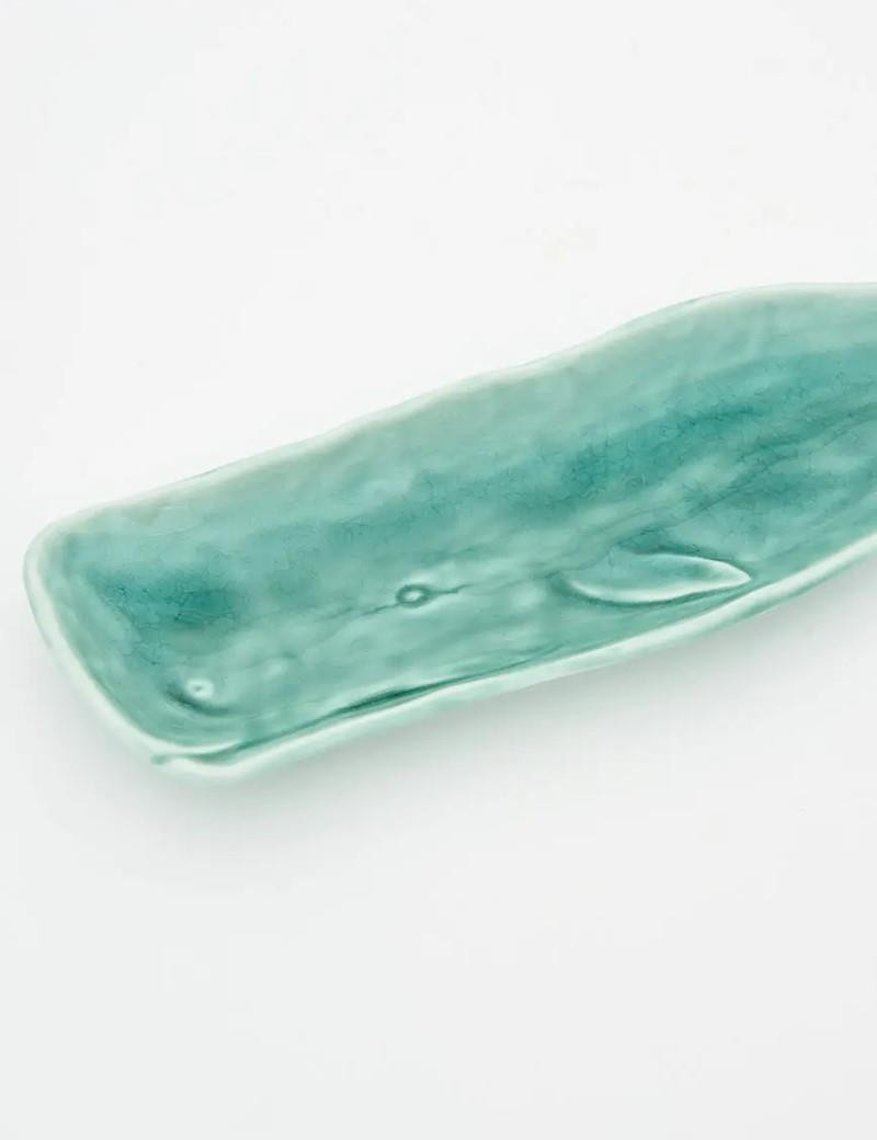 Plateau baleine vert d'eau | Sottovento