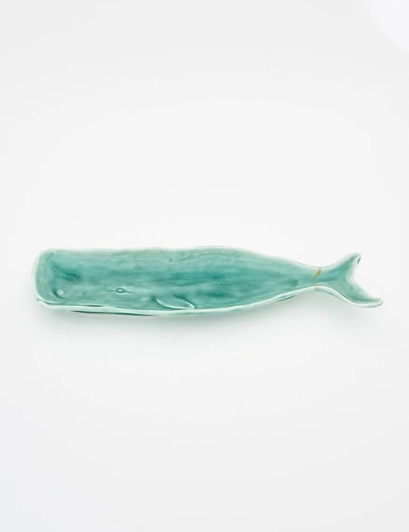 Plateau baleine vert d'eau | Sottovento