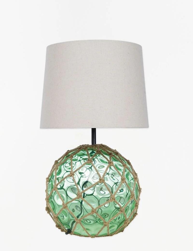 Lámpara de mesa boya verde agua | Sottovento