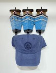 Gorra SOTTOVENTO azul bordado azul