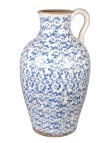 Grande Vaso di Porcellana con Manico Stile Antico