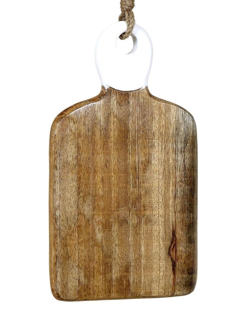 Rectangular wooden table with smooth white enamel | Sottovento