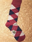 CHAUSSETTE LOSANGES COTON