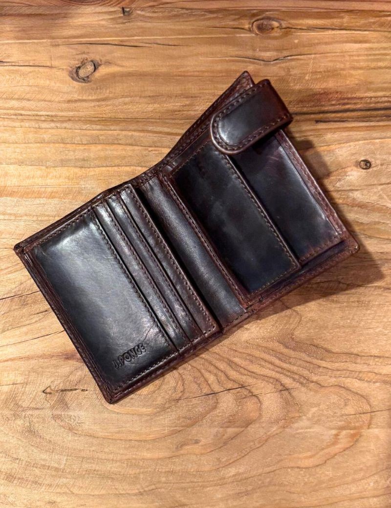 Multicolor Argentine polo leather wallet | Sottovento