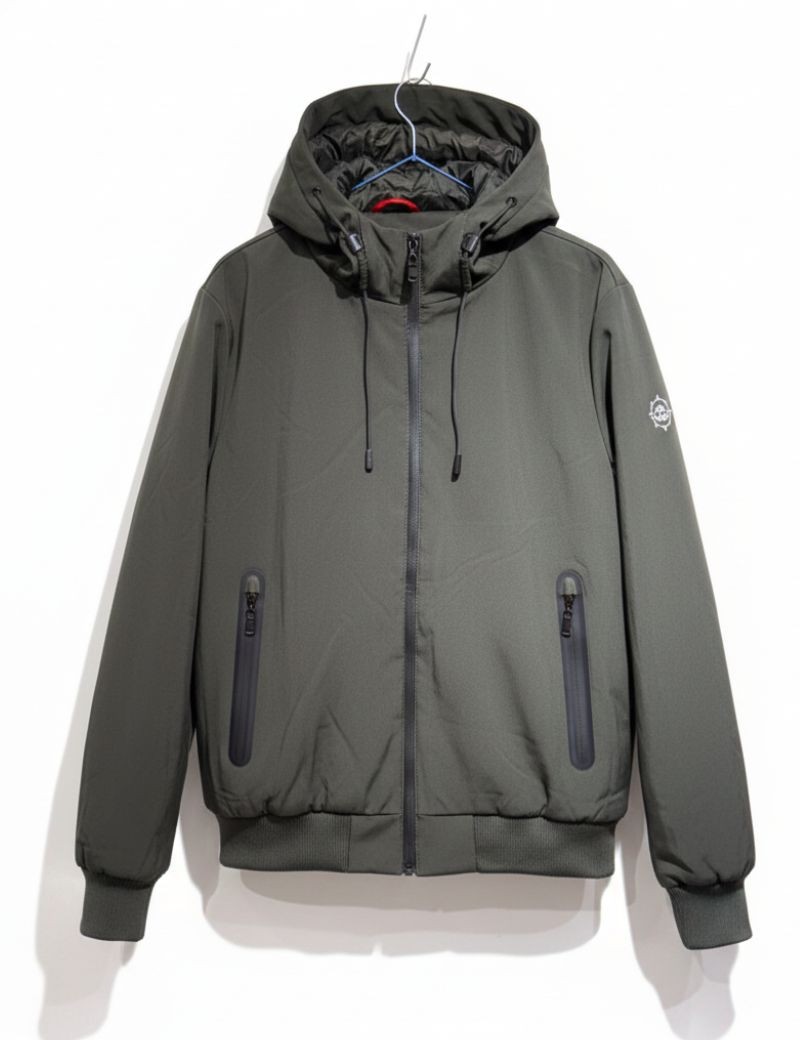 Grüne Softshell-Bomberjacke | Sottovento