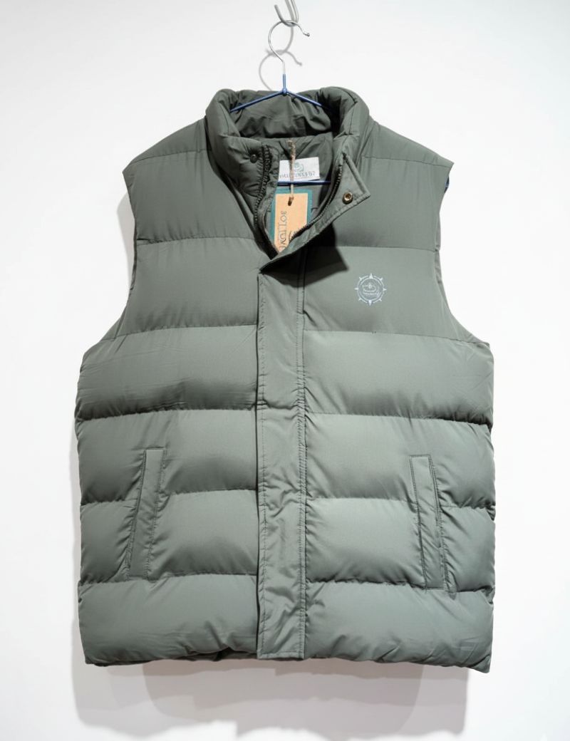 Gilet matelassé nylon vert | Sottovento