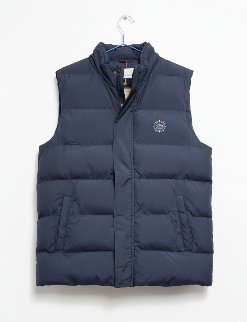 Chaleco acolchado nylon blau | Sottovento