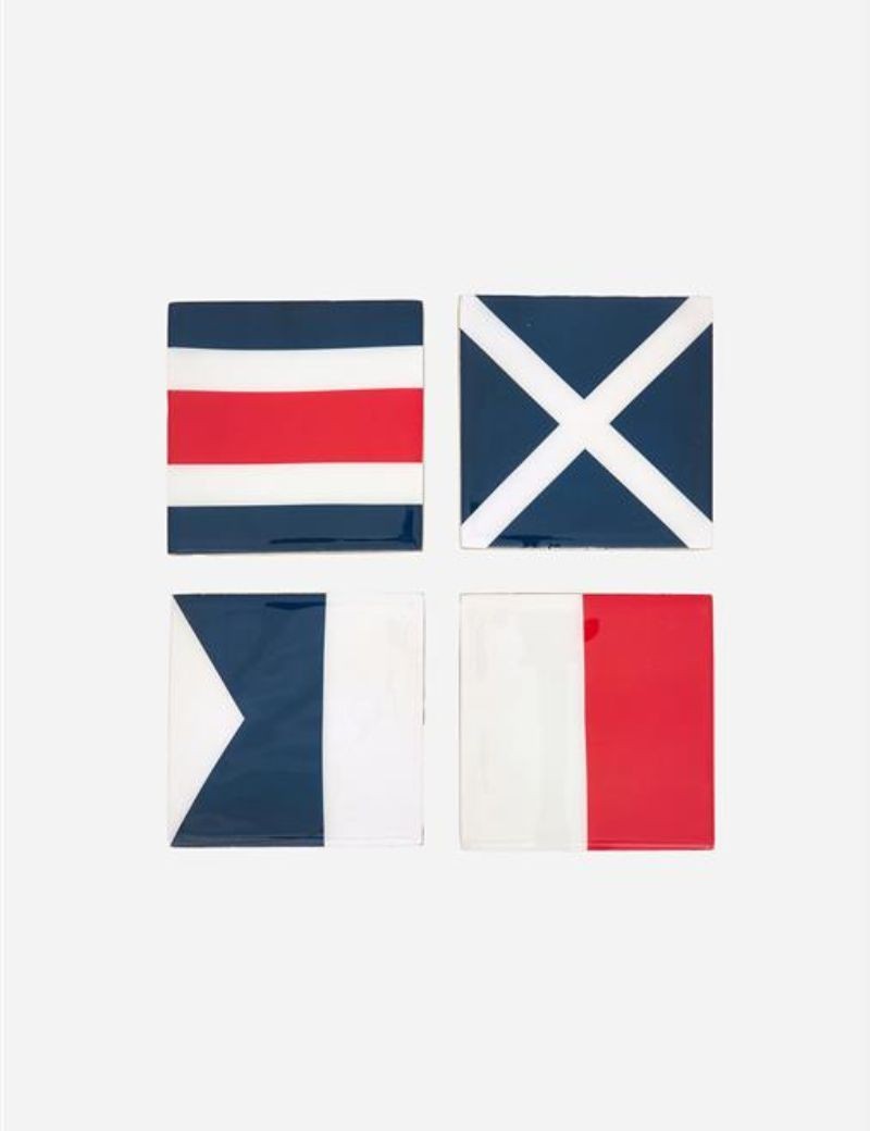 Posavasos banderas náuticas blau | Sottovento