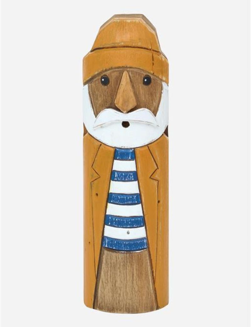 Figura marineo de madera multicolore | Sottovento