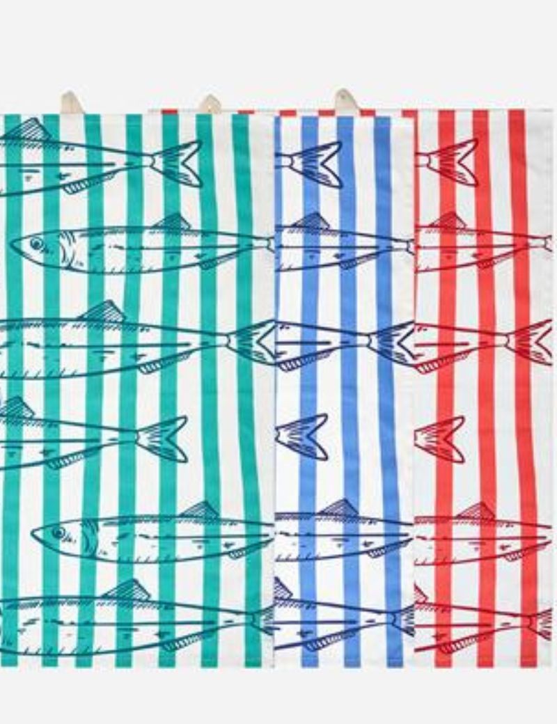 Set de 3 trapos peces surtido | Sottovento
