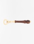ABRIDOR MANGO MADERA LATON ANCLA