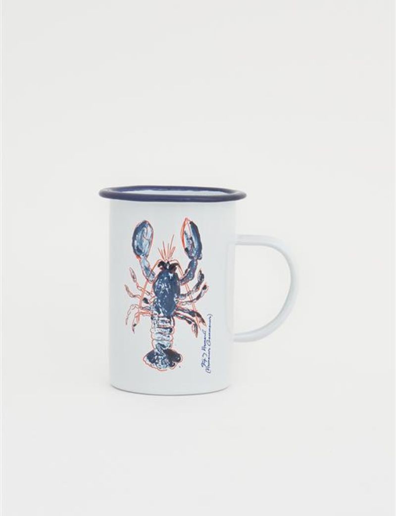 Mug largo langosta, white | Sottovento