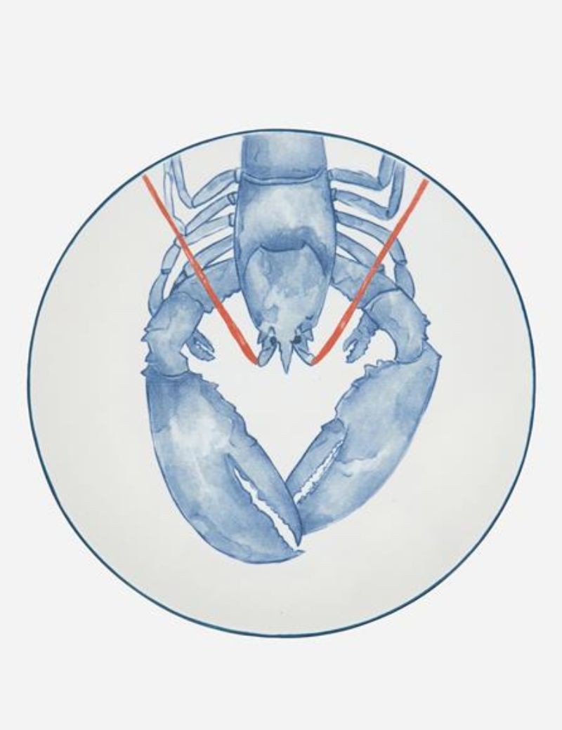 Plato grande langosta azul | Sottovento