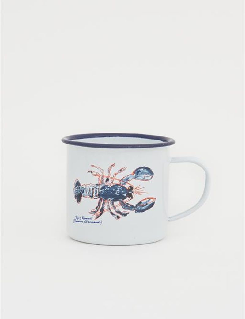 Mug  langosta, branco | Sottovento