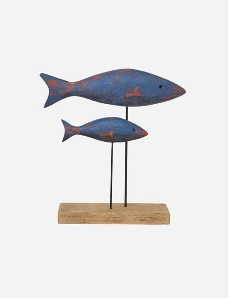 Peces de madera con base blue | Sottovento