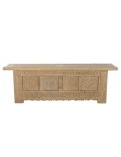 MUEBLE TV DE OLMO MACIZO TALLADO